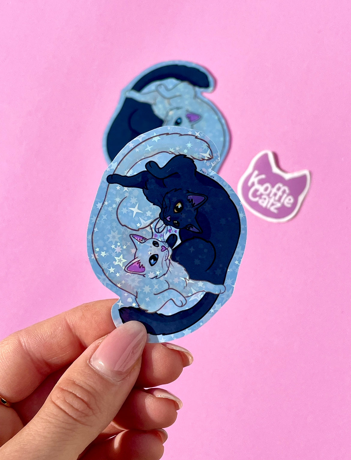 Single stickers - cats multiple variants