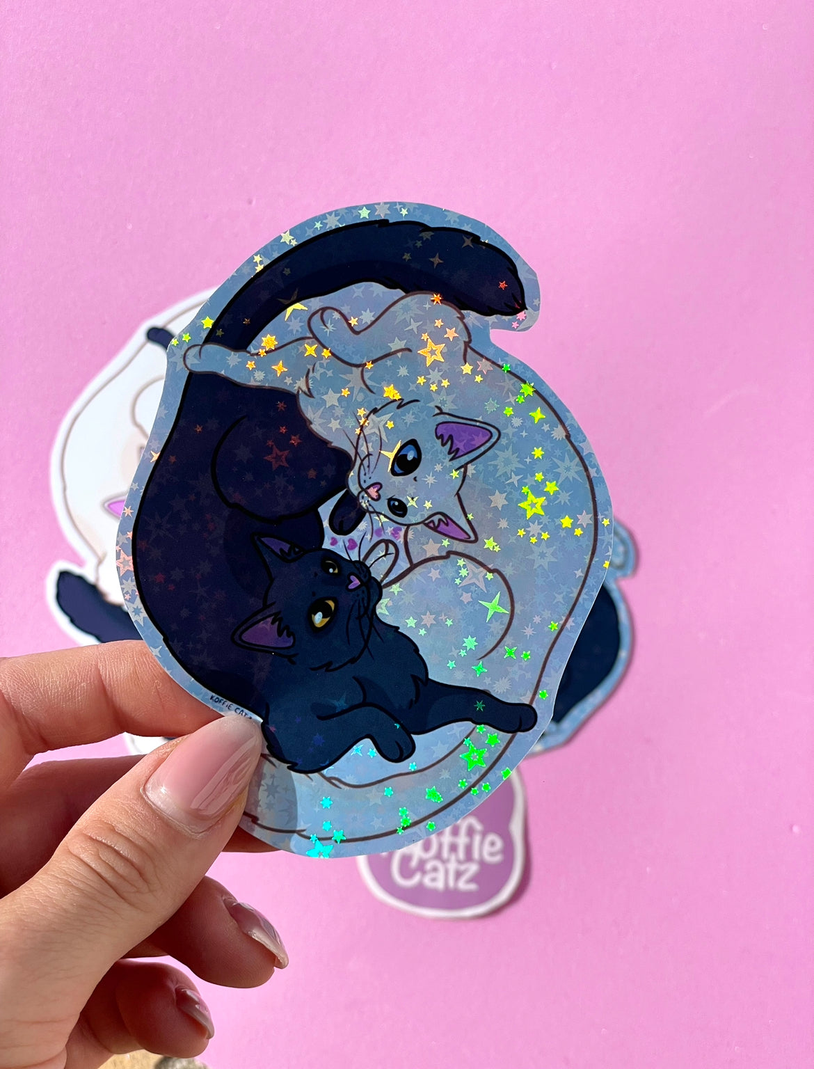 Single stickers - cats multiple variants