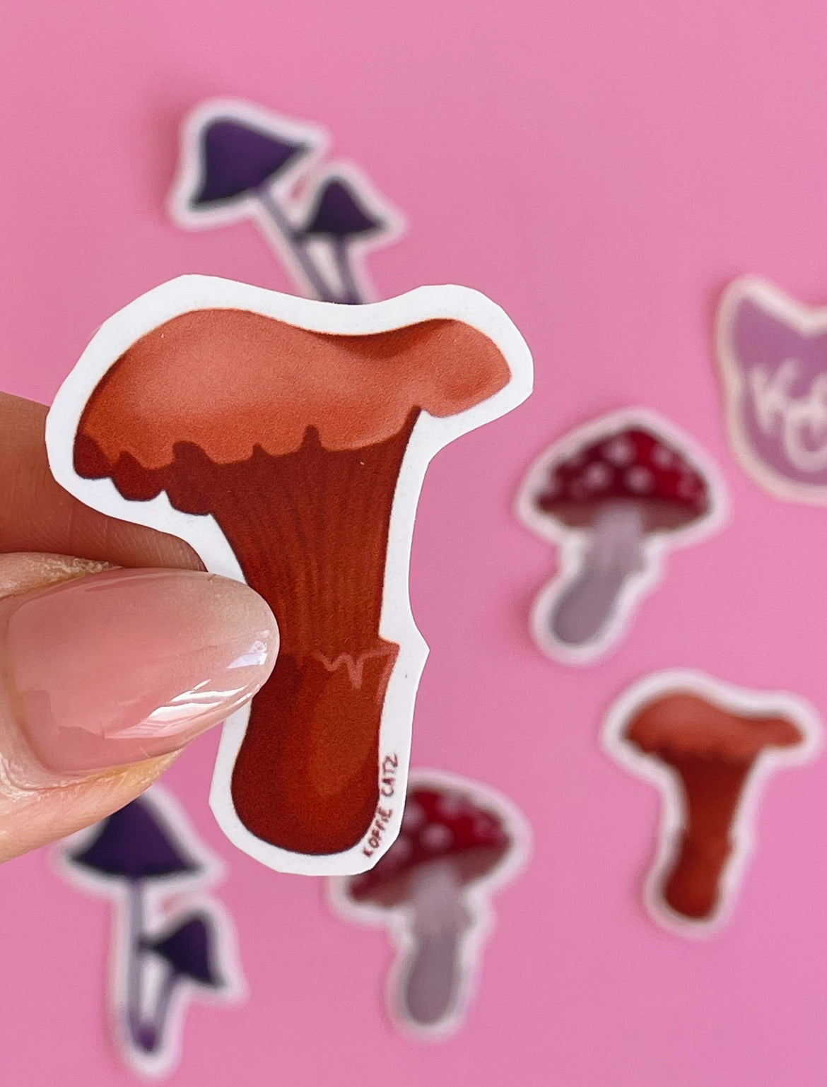 SPECIAL mushroom sticker set