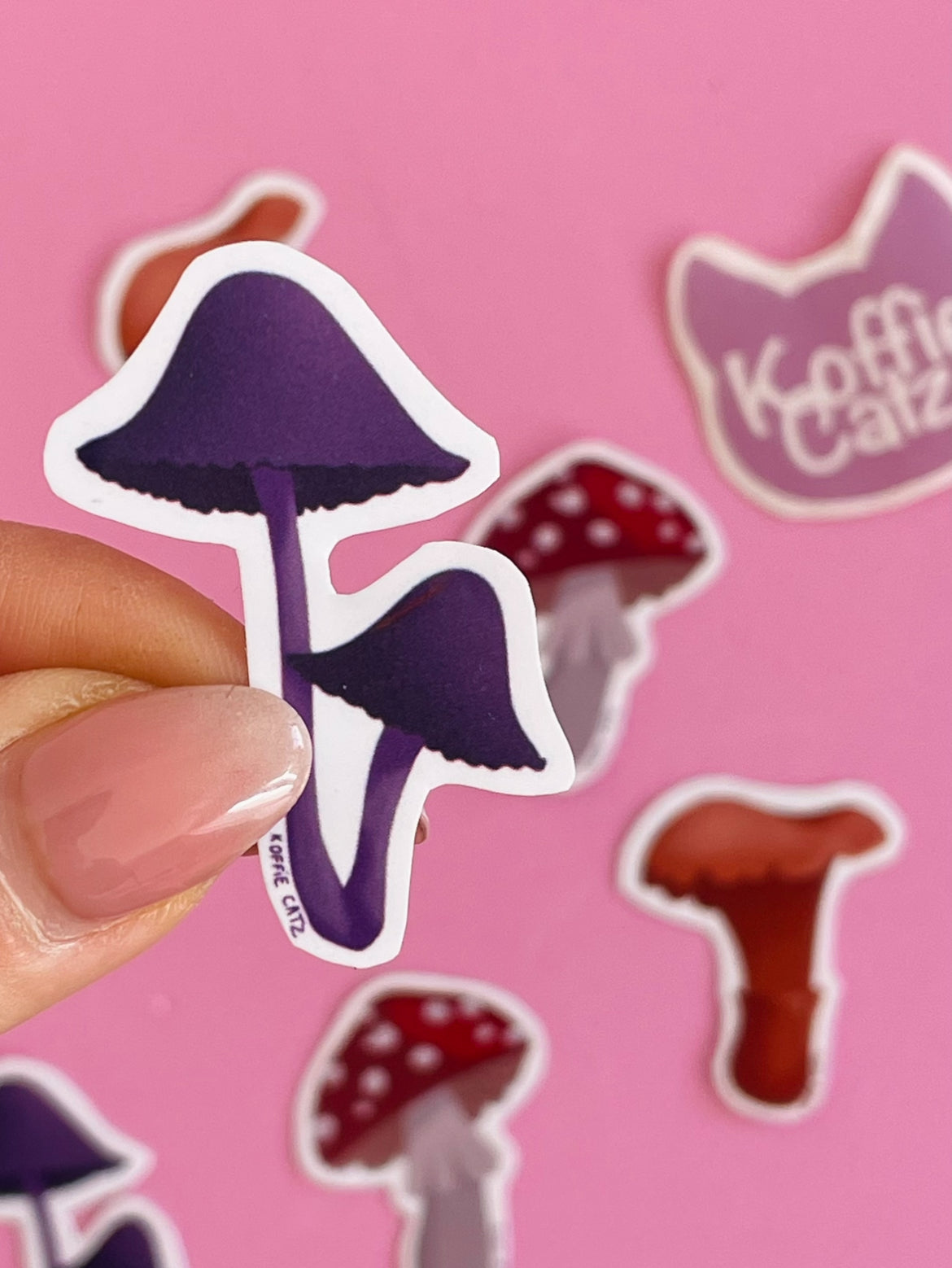 SPECIAL mushroom sticker set
