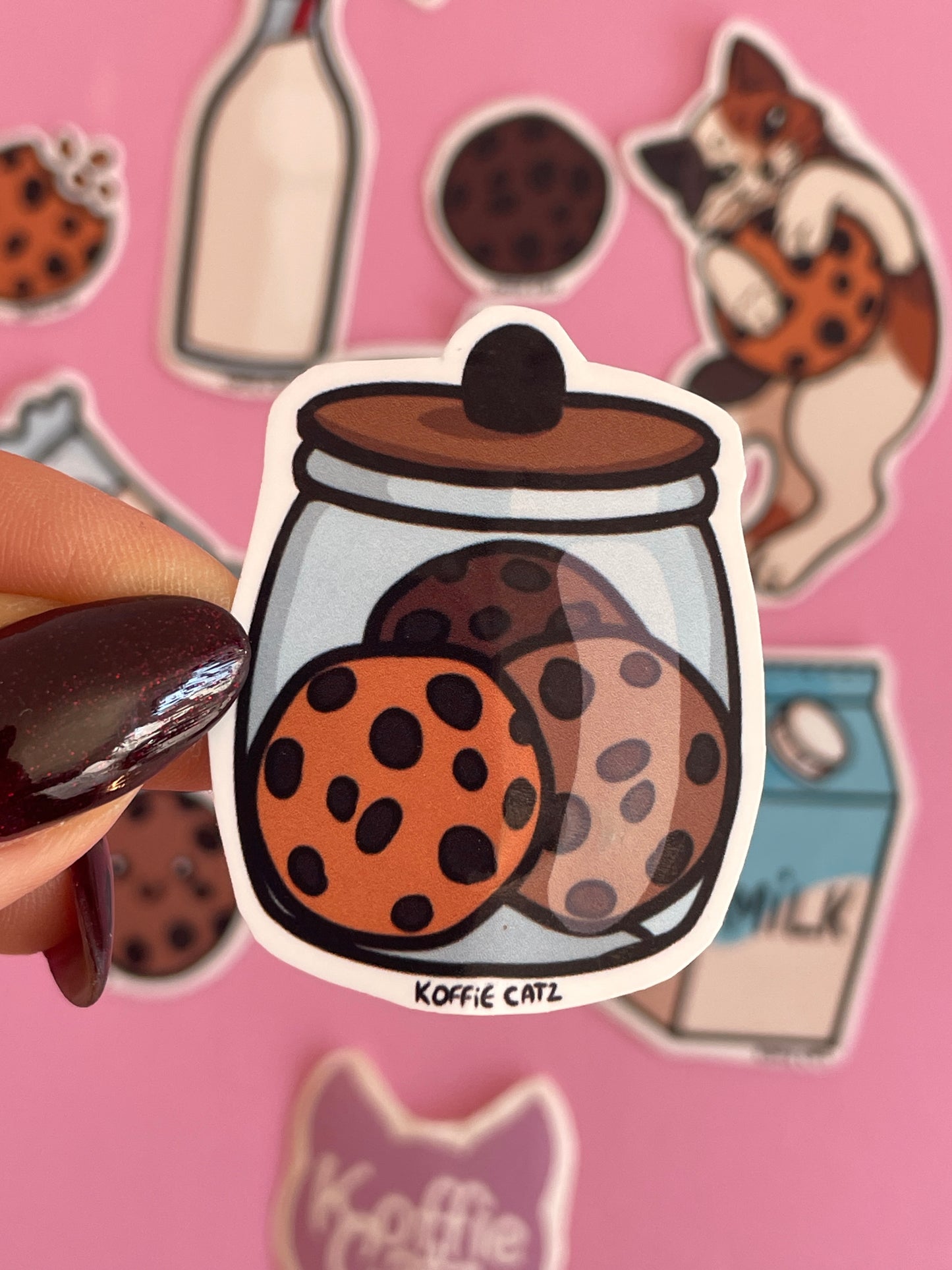 Single stickers multiple variants