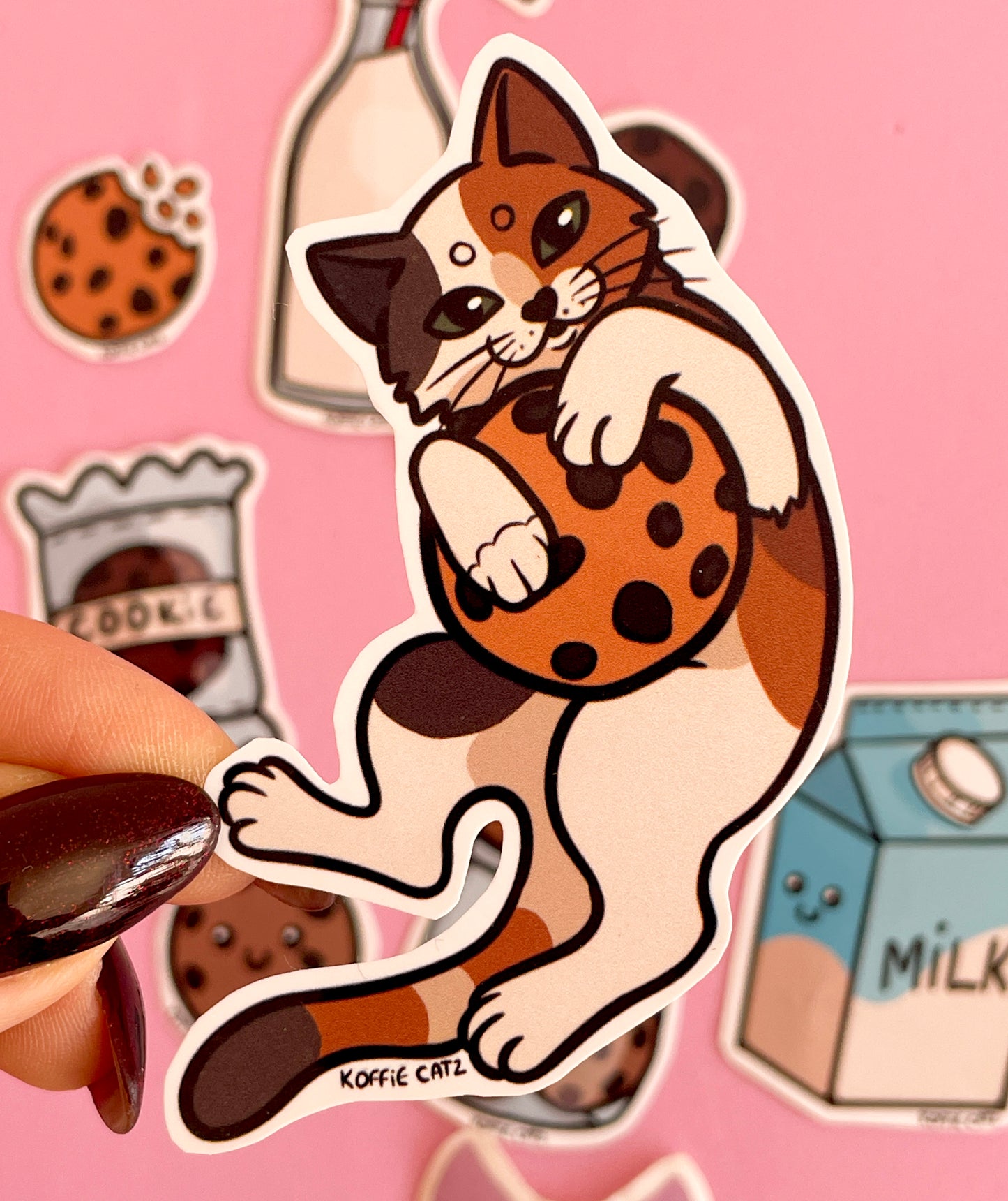 Single stickers - cats multiple variants