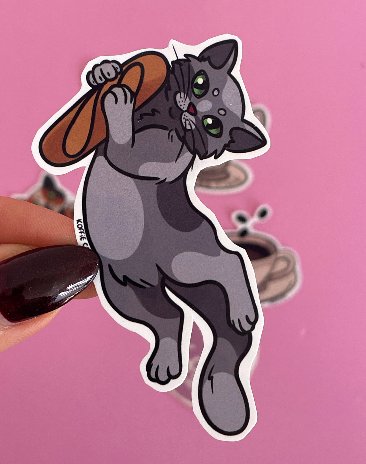Single stickers - cats multiple variants