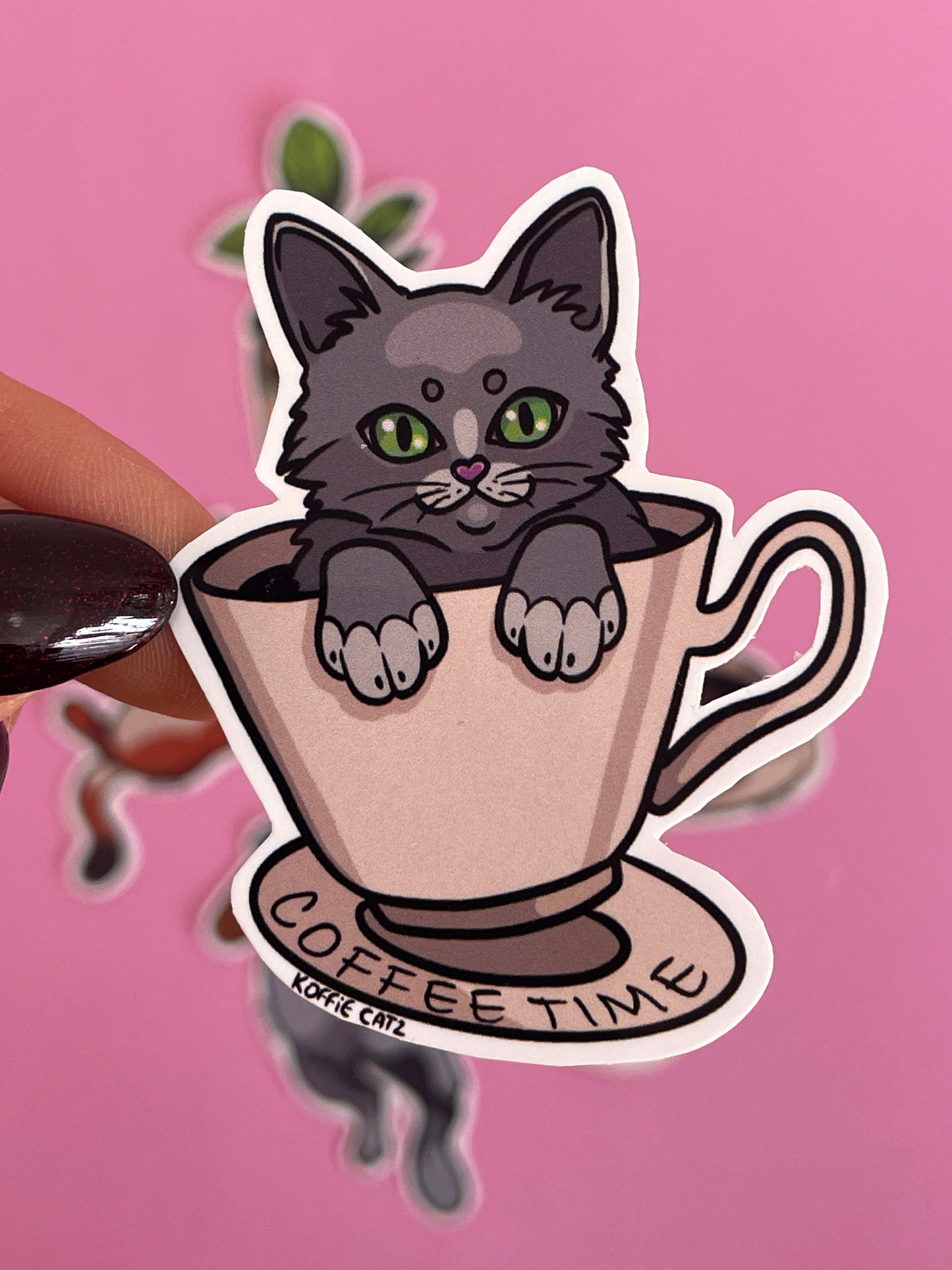 Single stickers - cats multiple variants